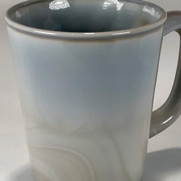 Glass Coffee Mug Marble 9oz - Image 2